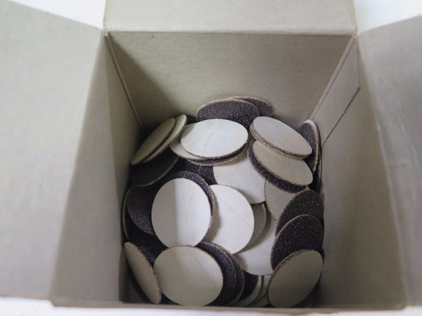 100 Pcs Standard Abrasives PSA Sanding Disc 712909 PSD 1" 60-AO-RB Brand New USA