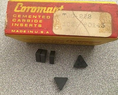 SANDVIK Coromant TNG 222 1025 Lathe Carbide Inserts 5 Pcs New Tools