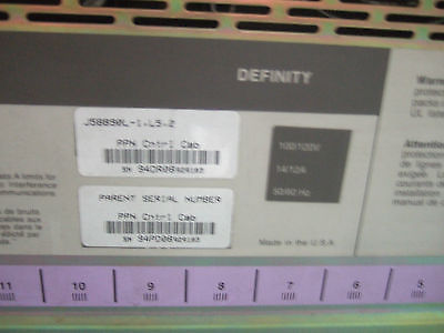 AT&T Lucent Avaya SD-67152-01 Definity Control Cabinet Loaded PBX  Communication