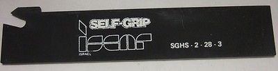 ISCAR SGHS 2 - 28 - 3 Self Grip Holder Blade Carbide Inserts Cut Off Grooving