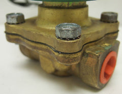 ASCO Red-Hat 2-Way Solenoid Valve 8210D1 120V 11.2W 125 PSI 3/8” 8210