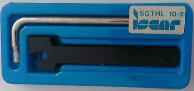ISCAR SGTHL 10-2 Indexable Turning Grooving Cut Off Self Grip Tool Holder  New