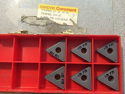SANDVIK Coromant TNMG 544-15 135 P35 Lathe Carbide Inserts 6 Pcs New Tools