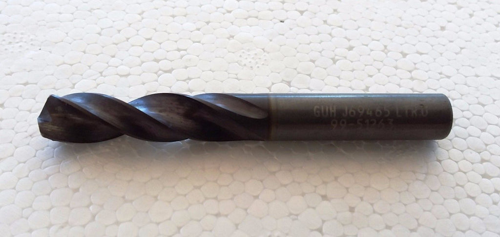 Solid Carbide Drill Bit GUH J69465 LTR U 99-51263 Tool New