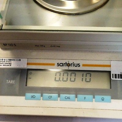 Sartorius BP 110 S Analytical Balance Digital Lab Scale Max 110g d = 0.1 mg
