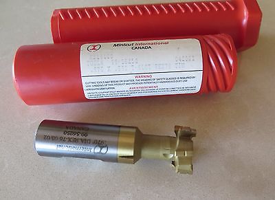Minicut Woodruff Key Seat Cutter HSS .970