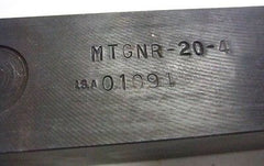 ISCAR MTGNR 20 - 4 Indexable Turning Grooving Cut Off Self Grip Tool Holder New