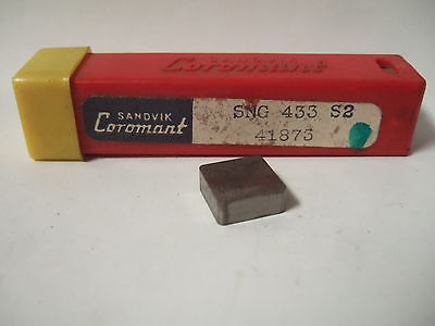 SANDVIK Coromant SNG 433 S2 41875 Lathe Mill Carbide Inserts 10 Pcs New