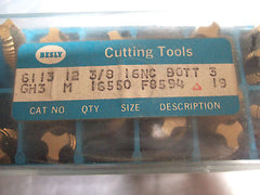 Bendix Besly Spiral Fluted Tap 3/8-16 NC 3 Flute H3 Bottom Brand New 6113