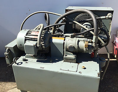 Hydraulic Power Unit Young Radiator OCH-91 DELCO 10HP Motor DELAVAN Pump PV4290R