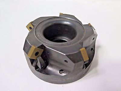 Valenite 5" Milling Cutter Face Mill MSN45-407-5R5-150F Loc-A-Dex (R) Made in US