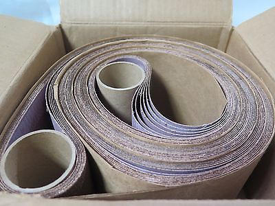 Carborundum Abrasives 4 x 132" A/O resin Cloth Belts Qty 6 Grit 60 Brand New