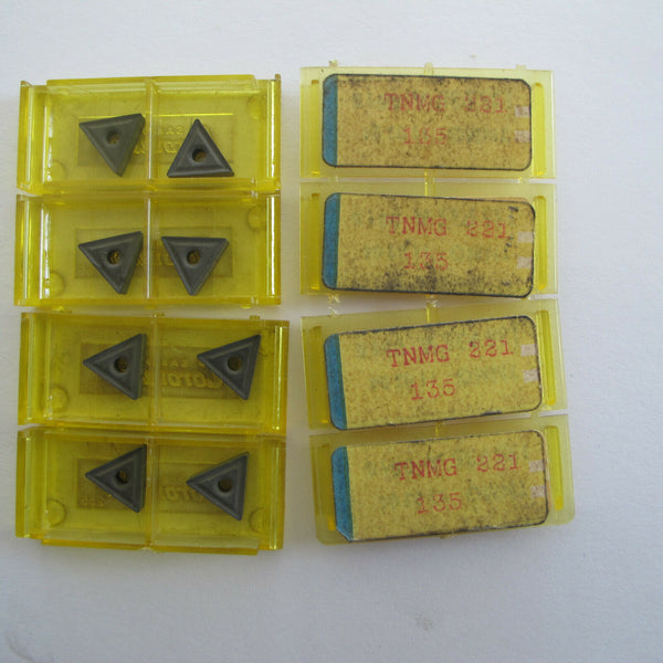 New Sandvik Coromant TNMG 221 135 Carbide Inserts 8 Pcs Lathe Turning Tools