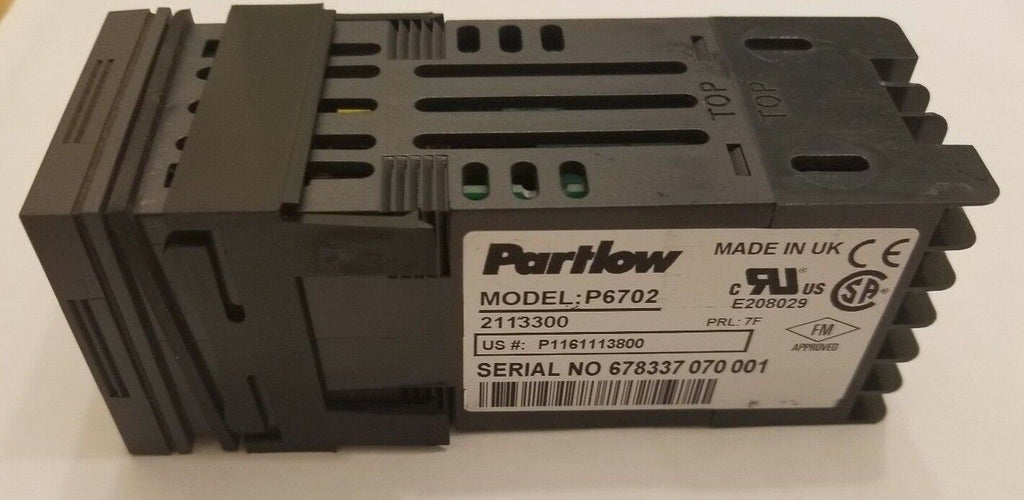Partlow 1161+ P6702 Limit Control Temperature Controller Digital P1161113800