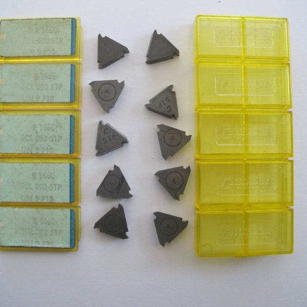 SANDVIK Coromant R166L 3CL 090 S1P UN 9 P10 Threading Lathe Carbide 10 Inserts