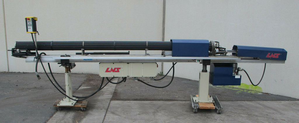 LNS Bar Feeder Model TRYTON SST 5 Magazine Bar Loader Used on Citizen Swiss CNC