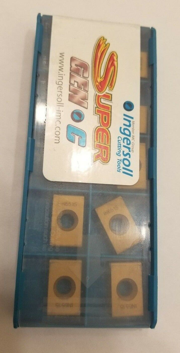 10 Pcs Ingersoll Cutting Tools 5801541 LPE324-003 IN6515 Lathe Carbide Inserts