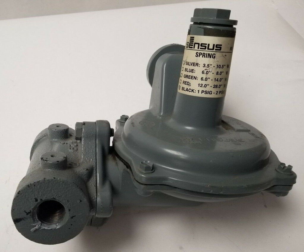 Sensus Model 496 Gas Regulator 1 PSIG- 2 PSIG 3/16 125 PSI