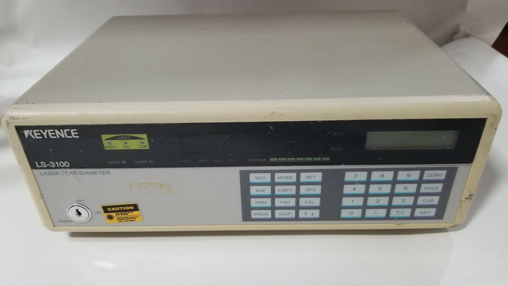 Keyence LS-3100 Laser Scan Diameter No Key