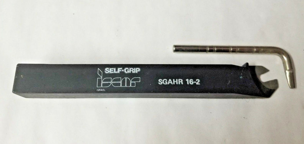 ISCAR SGAHR 16 - 2 Indexable Turning Grooving Cut Off Self Grip Tool Holder New
