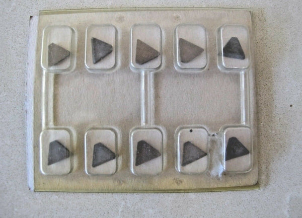 10 Pcs ISCAR 8 TCB 1.0 IC 12 Carbide Inserts Lathe Turning Mill Tools