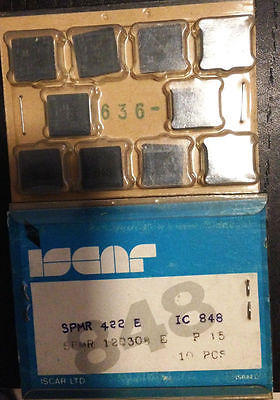ISCAR SPMR 422 E IC 848 P 15 Carbide Inserts 10 Pcs Lathe Mill Tool Tools New