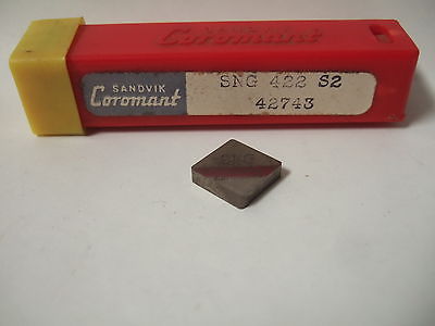 SANDVIK Coromant SNG 422 S2 42743 Lathe Mill Carbide Inserts 10 Pcs New