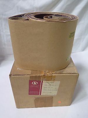 Carborundum Abrasives 6 x 203" Belts Qty 4 Grit P0120 XC07760 Flex ST CG New