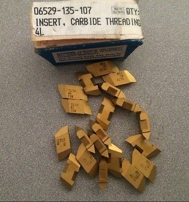 TGI USA TLTP 4L TN6 Lathe Grooving Carbide Inserts 20 Pcs Gold
