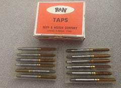 2 Pcs Reiff Nestor R&N ThreadFormer HSS Standard Bottom Tap 10 - 24 BH7 Tin USA