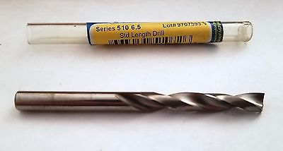 Ultra Tool Series 510 6.5 Std Length Drill Lot # 9707393 Carbide Made in USA