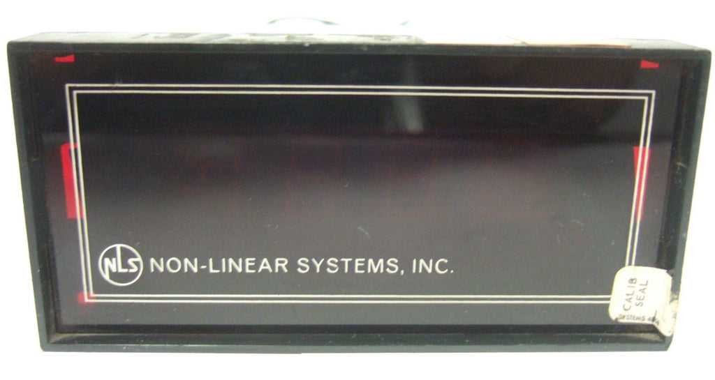 NLS RM350EC 1AC 115 60 HZ 1/8 DIN/NEMA Digital Panel Meter Non-Linear Systems