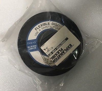 Lot of 20 Pearl FLEXIBLE DISC 7" x 1/8" x 7/8" Max Op Speed 8,500 R.P.M 73523085