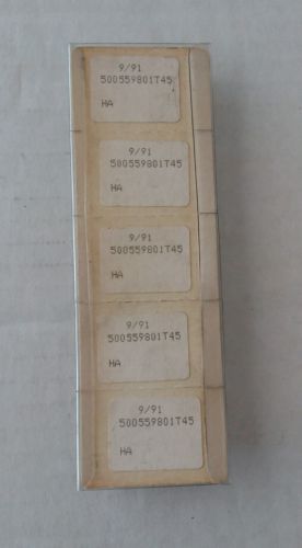Micro Insert 5pcs 500559801T45 HA Carbide Inserts Grooving