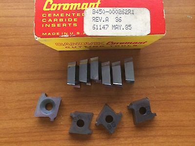 10 Pcs SANDVIK Coromant B450 000262R1 S6 Threading Lathe Carbide Inserts Tools