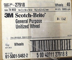 40 New Wheels 3M Scotch-Brite 048011 27918 General Purpose 3