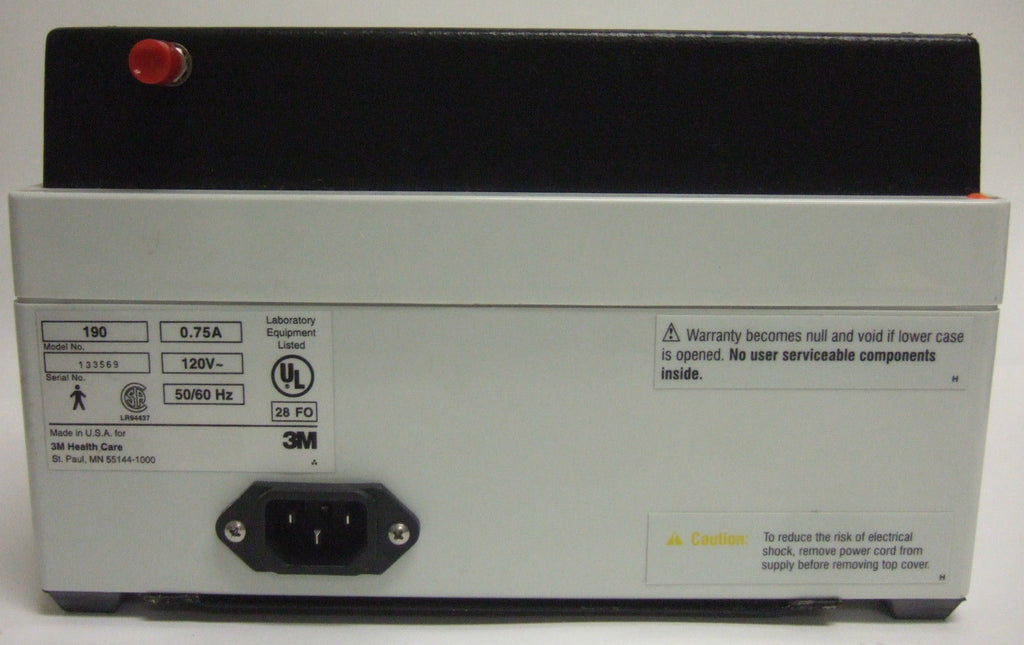 3M Attest Auto-Reader Model 190 Incubator