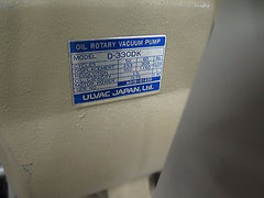 CTI CRYOGENICS CRYO TORR 8F CRYOPUMP System With ULVAC D-330DK Vacuum Pump