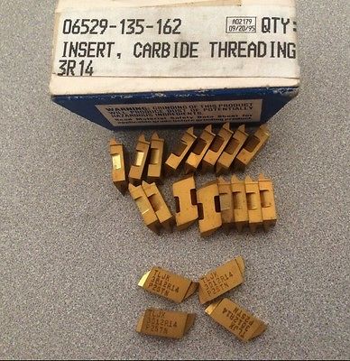 TGI USA Made TLJK P25TN 3012R14 Lathe Grooving Carbide Inserts 20 Pcs Gold New