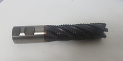 Hanita HSS Rougher End Mill 6217 M-42 1.1/4 x 1.1/4 x 4 R/A Tool 6 Flutes
