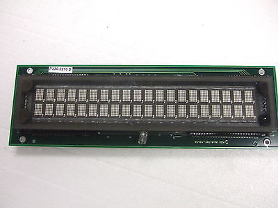 IEE 05464ASSY 37220 37219 10"x2.5" VFD Vacuum Fluorescent Display 05464ASSY37220
