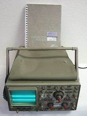 IWATSU SS-5711 Digital Oscillscope 100 MHz With Manual