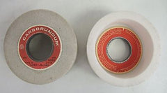 Lot of 2 Carborundum Abrasives Grinding Wheel 3-1/2 x 1-1/2 x 1-1/4 6002 RPM