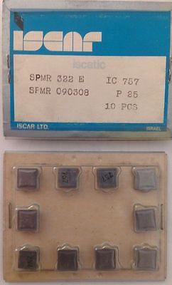 ISCAR SPMR 322 E IC 757 Carbide Inserts 10 Pcs Lathe Mill Tools