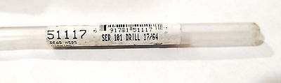 SGS Tool 51117 SER 101 Drill 17/64 Slow Spiral Drill 2 Flute Made in USA