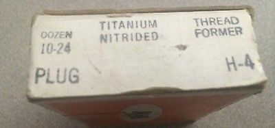 2 Pcs Reiff Nestor R&N ThreadFormer HSS Standard Bottom Tap 10-24 Plug H-4 New
