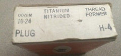 2 Pcs Reiff Nestor R&N ThreadFormer HSS Standard Bottom Tap 10-24 Plug H-4 New