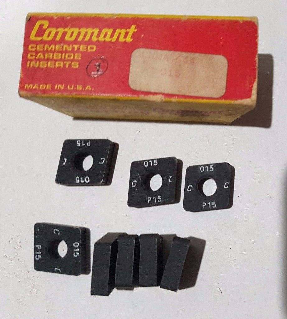 8 Pcs SANDVIK Coromant CNMA 644 015 P15 Lathe Carbide Inserts New Tools