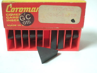 SANDVIK Coromant TPU 433 015 81512 Lathe Carbide Inserts 10 Pcs New