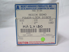 100 Pcs MERIT Resin Bond Power-Lock Discs 61050 2